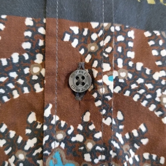 Etro | Made in Italy Patchwork Print Button Front Blouse, Sz 6 ♥ Like new! - Picture 5 of 11